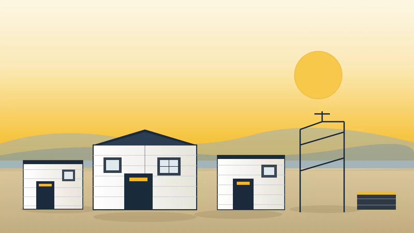 Steel Shelter Solutions for Refugee Camps